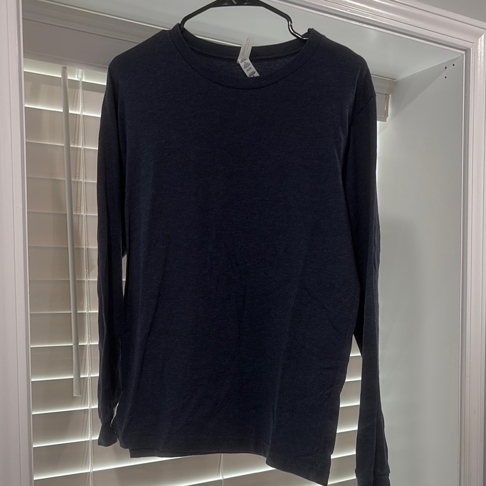 Bella Canvas Black Long Sleeve Tee
